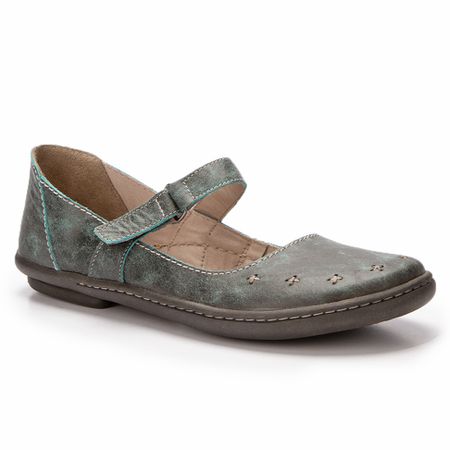 Sapatilha feminina boneca J.Gean New Lock em couro... - J.Gean