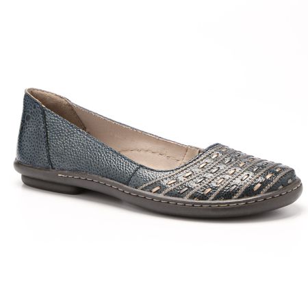 Sapatilha Feminina J.gean New Lock Em Couro Cor sa... - J.Gean