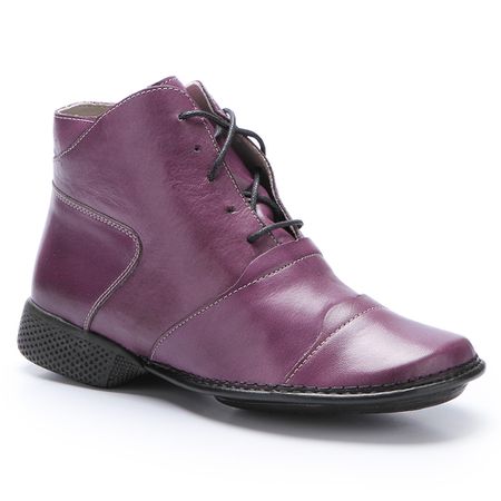 Bota New Exclusiva em Couro cor Uva J.Gean - CX0... - J.Gean
