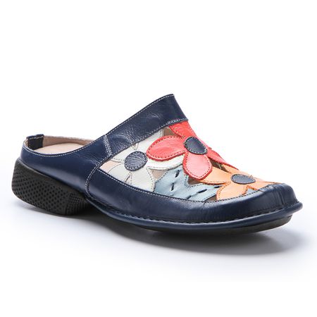 Sapatilha New Exclusivo em Couro cor Navy J.Gean ... - J.Gean