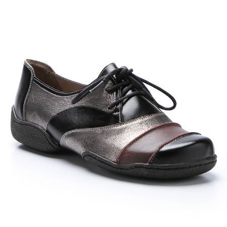 Sapatilha Vitore em Couro cor Preto J.Gean - CL00... - J.Gean