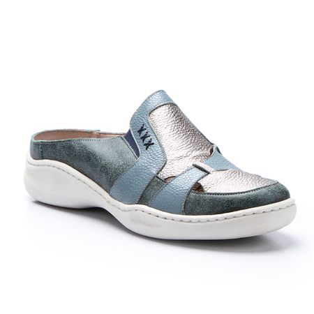 Sapatilha Joy em Couro cor Denin J.Gean - ET0021/... - J.Gean