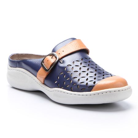 Sapatilha Joy em Couro cor Naval J.Gean - ET0034/... - J.Gean