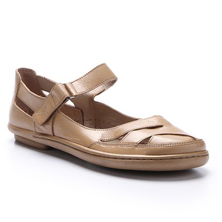 Sapatilha New Lock em Couro cor Deserto J.Gean - ... - J.Gean