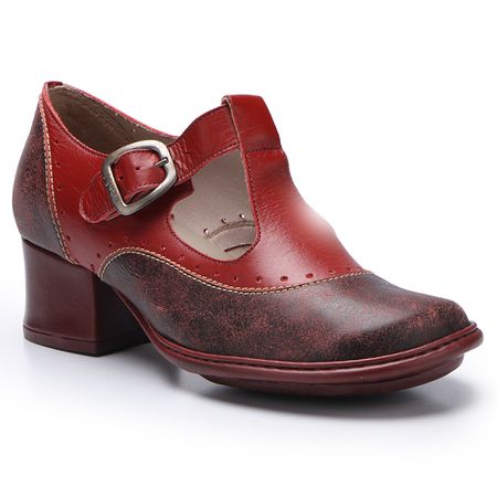 Sapato New Kelly em Couro cor Navy J.Gean - FE0043... - J.Gean