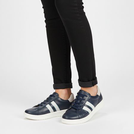 Tênis Madrid em Couro cor Indigo J.Gean - GQ0003/... - J.Gean