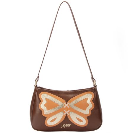 Bolsa Artesanal Em Couro Marrom J.Gean - MB0034/01 - J.Gean