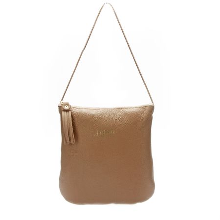 Bolsa Tiracolo Feminina em Couro Cor Marrom J.gean... - J.Gean