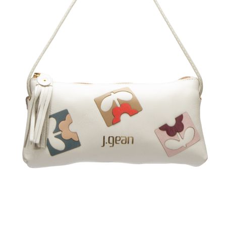 Bolsa transversal ou Tiracolo Feminina de Couro Co... - J.Gean