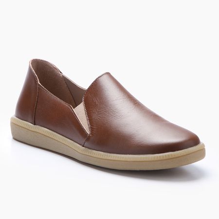 Tênis Barcelona em Couro cor Mogno J.Gean - GP000... - J.Gean