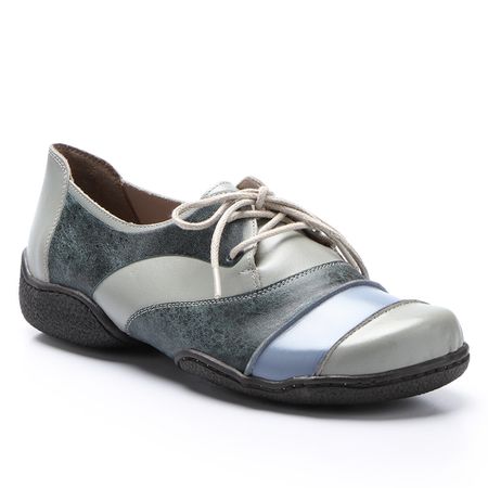 Sapatilha Vitore em Couro cor Cinza J.Gean - CL00... - J.Gean