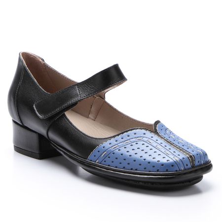 Sapato New Mariah em Couro cor Preto J.Gean - FD0... - J.Gean