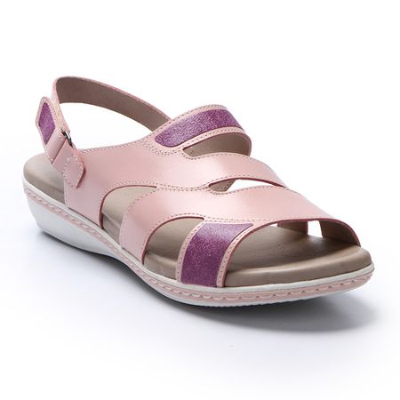  Sandália New Soft Gel em Couro orquidea J.Gean . ... - J.Gean