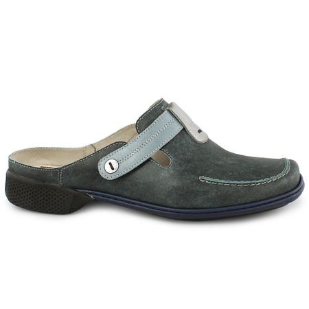 Sapatilha Feminina Em Couro Denin Dual Comfort exc... - J.Gean