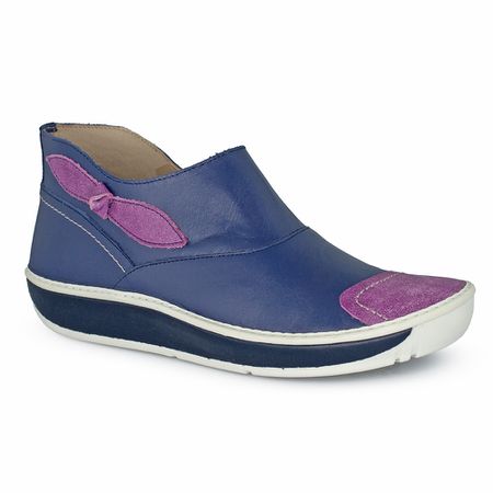 Bota Feminina Wave Em Couro NAVAL J.gean - FP0007... - J.Gean