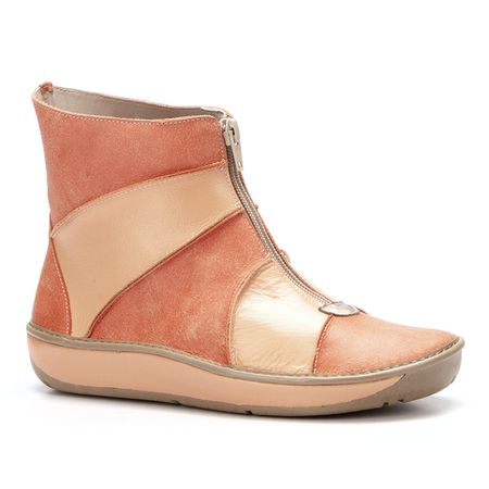 Bota Feminina Wave Em Couro Paprica J.gean - FP00... - J.Gean