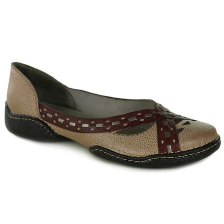 Sapatilha Vitore Nude Em Couro J.Gean OUTLET - CL0... - J.Gean