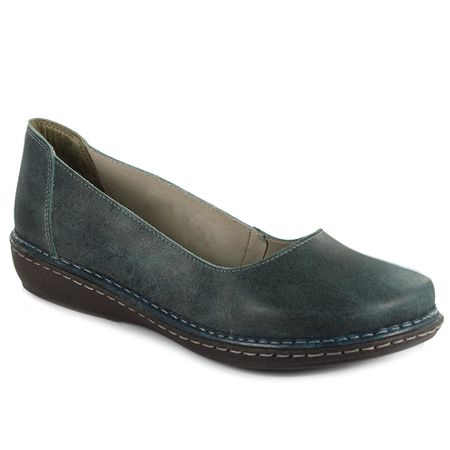 Sapatilha Nina Em Couro Denin J.Gean - EK0001-EK00... - J.Gean