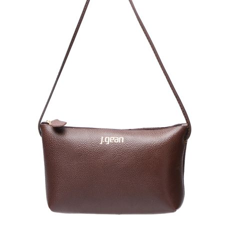 Bolsa transversal ou Tiracolo Feminina de Couro Co... - J.Gean