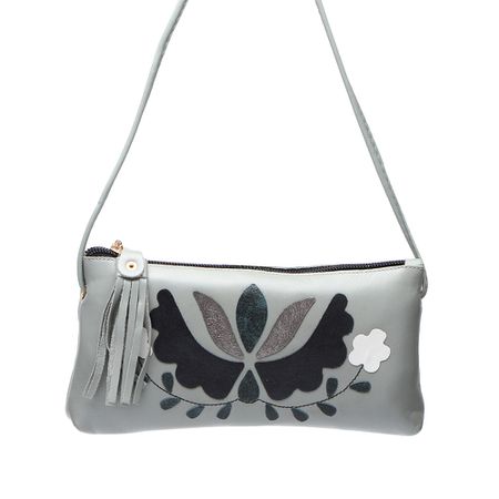 Bolsa transversal ou Tiracolo Feminina de Couro Co... - J.Gean