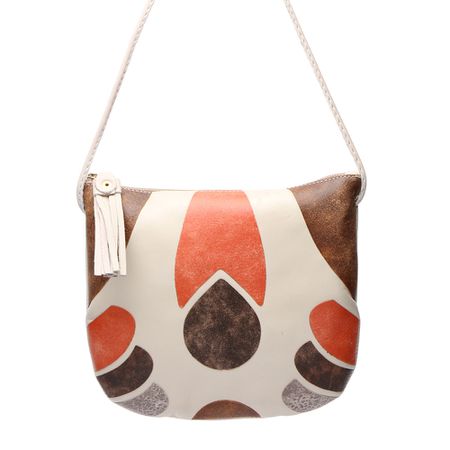 Bolsa transversal ou Tiracolo Feminina de Couro Co... - J.Gean