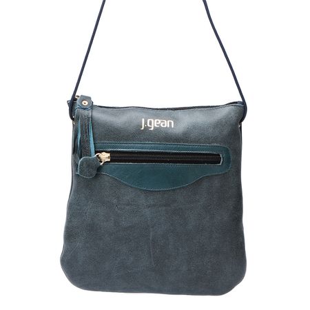 Bolsa transversal ou Tiracolo Feminina de Couro Co... - J.Gean