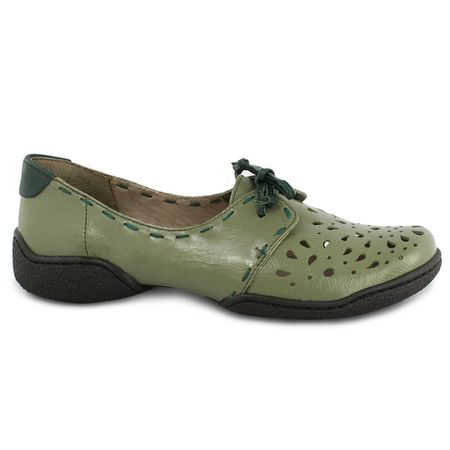 Sapatilha Boneca Em Couro Salvia J.Gean - CL0014/... - J.Gean