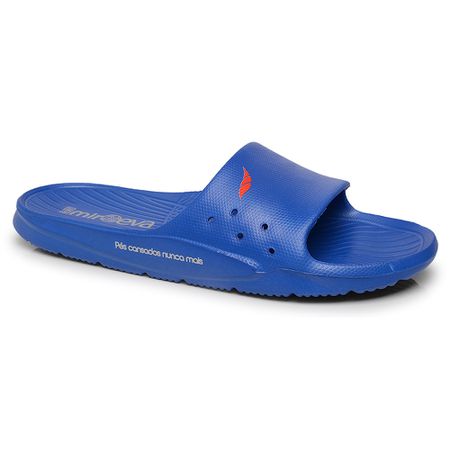 SLIDE FULL AZUL BIC - Loja Mironneli | Especialista em Calçados Confortáveis