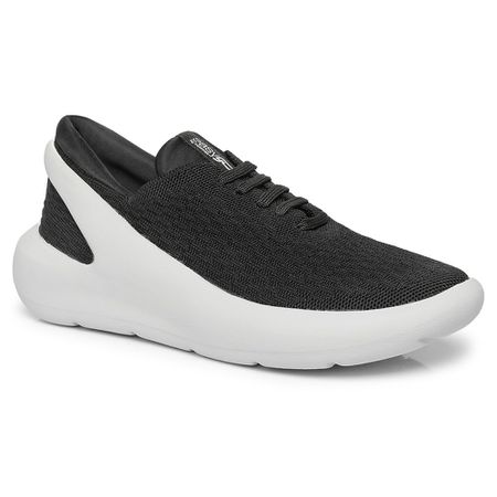 Tênis Feminino Sustentável Calce Fácil Knit Preto... - Loja Mironneli | Especialista em Calçados Confortáveis