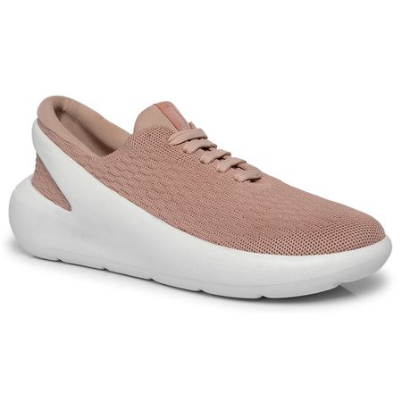 Tênis Feminino Sustentável Calce Fácil Knit Nude - Loja Mironneli | Especialista em Calçados Confortáveis