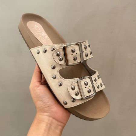 Sandália Papete Cecilia Off White - 2207 - Use Piná