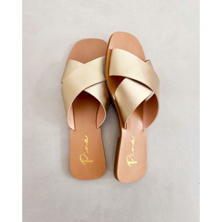 Rasteira Manu Dourada - 0712 - Use Piná