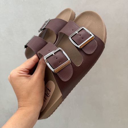 Sandália Papete Café - 24062 - Use Piná