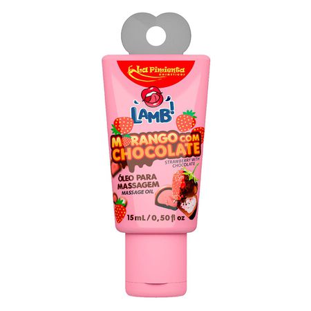 Óleo Beijável Lamb! 15ml (ST109) - Morango c/ Chocolate