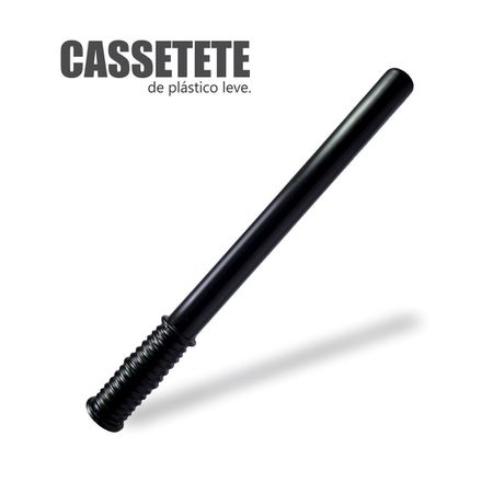 Cassetete de Plástico (0523L-11618) - Preto