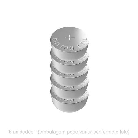 Bateria Modelo LR41/AG3/ SR41/392/192/L736-5un (13346-ST271) - Padrão