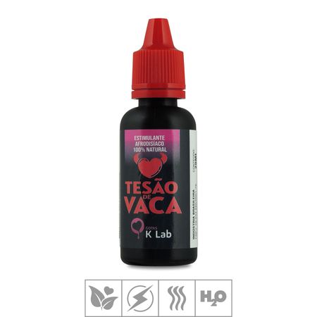 Afrodisíaco Tesão De Vaca K-Lab Gotas 20ml (16967) - Padrão