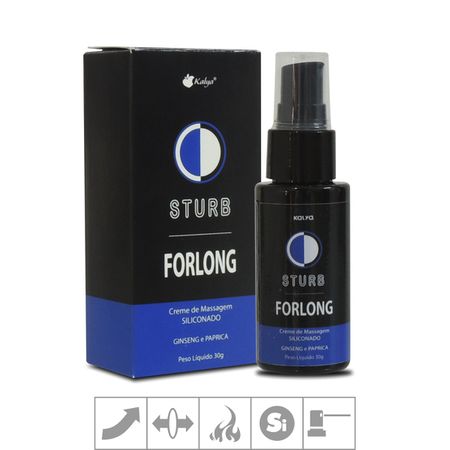 *PROMO - Excitante Masculino Sturb ForLong 30g Validade 11/23 (17440) - Padrão