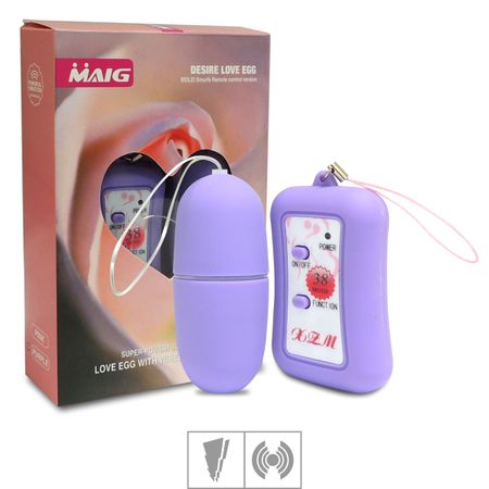 *Cápsula Vibratória Sem Fio 10 Vibrações Maig SI (5097) - Roxo
