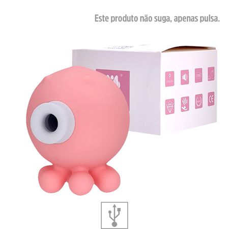 Vibrador Recarregável Octopi SI (5783) - Rosa