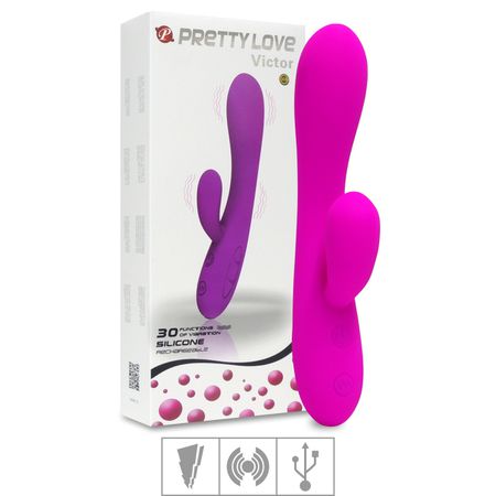 Vibrador Recarregável Pretty Love Victor SI (6100) - Magenta