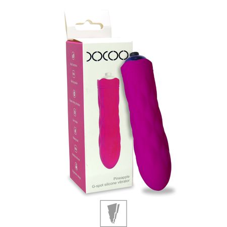 *Massageador de Clitóris Com Vibro Pineapple SI (6576) - Magenta