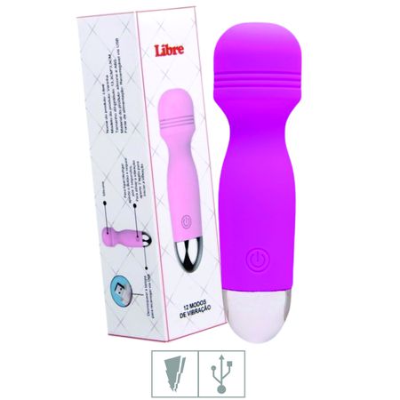 Massageador Mini Varinha Mágica Libre SI (7857) - Magenta