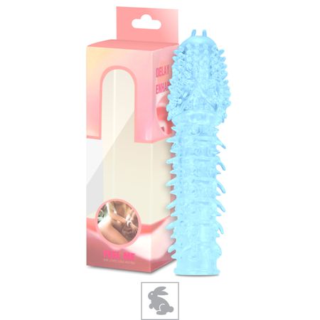 Capa Peniana De 11cm Para 14cm Com Cerdas SI (CA014-ST305).. - Azul