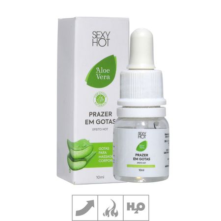 *PROMO - Excitante Unissex Prazer Em Gotas Hot 10ml Validade 05/22 (CO550) - Hot