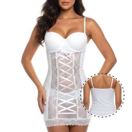 Camisola Sexy Excite - (CP6948) - Branco