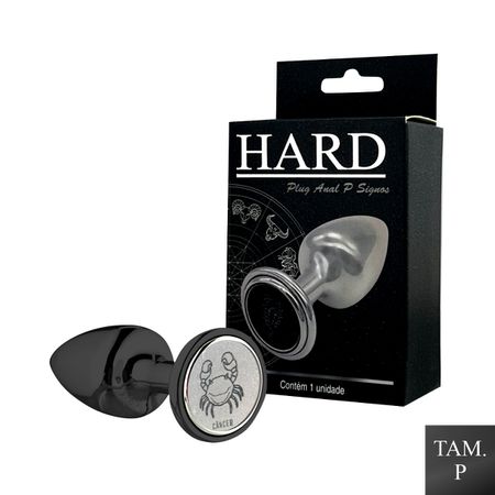 Plug de Metal P Signos Câncer (HA162CA) - Onix