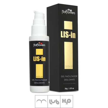 Gel Para Sexo Anal Lis-in Gold 30g (HC553) - Padrão