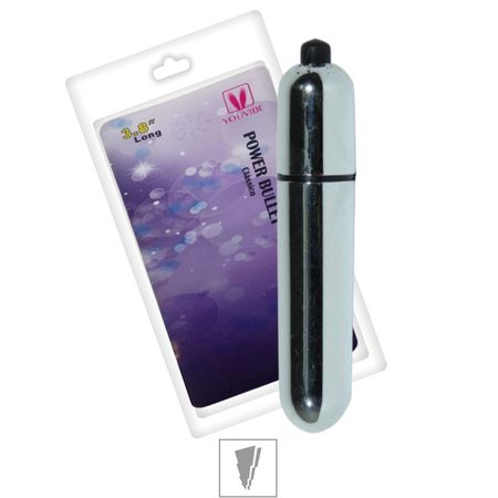Cápsula Vibratória Power Bullet VP (MV008) - Cromado