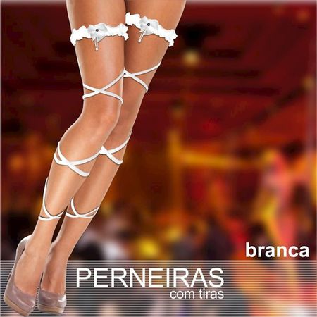 *Perneira Com 2 Tiras (PS1007) - Branco